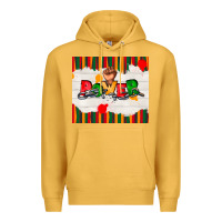 Mustard juneteenth black power Premium Hoodie - TumblerDesignByShophia