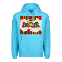 Ocean Blue juneteenth black power Premium Hoodie - TumblerDesignByShophia
