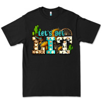 Black western lets get lit ado Premium Tee - AdoDesignShop