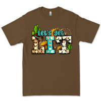 Cacao western lets get lit ado Premium Tee - AdoDesignShop