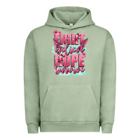 Pigment Oil Green fight believe hope survive cancer awareness Urban Hoodie - FaDigitalArtStudio