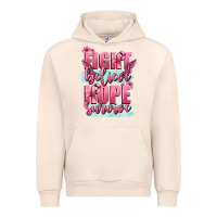 Sandshell fight believe hope survive cancer awareness Urban Hoodie - FaDigitalArtStudio