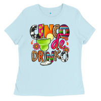 Baby Blue cinco de drinko Ladies Tee - CTS Tumbler Store