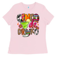 Bubblegum Pink cinco de drinko Ladies Tee - CTS Tumbler Store