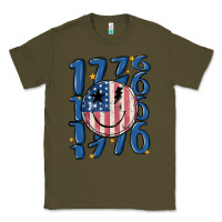 Army Green 1776 Classic Tee - MaliasSmallBusiness