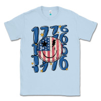 Dusty Blue 1776 Classic Tee - MaliasSmallBusiness