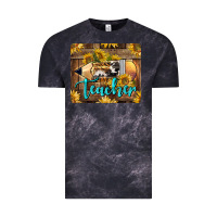 Cloud Black Western Teacher Pencil With Sunflowers Vintage Tee - LillyAllenDesigns
