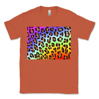 Copper leopard background rainbow 3200x2400 Classic Tee - AdoDesignShop