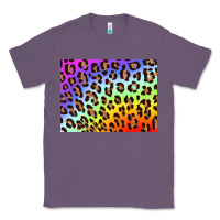 Lavender leopard background rainbow 3200x2400 Classic Tee - AdoDesignShop