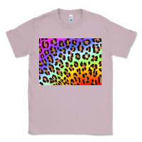 Lilac leopard background rainbow 3200x2400 Classic Tee - AdoDesignShop