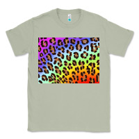 Matcha leopard background rainbow 3200x2400 Classic Tee - AdoDesignShop