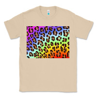 Mushroom leopard background rainbow 3200x2400 Classic Tee - AdoDesignShop