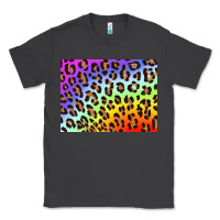 Smoke leopard background rainbow 3200x2400 Classic Tee - AdoDesignShop