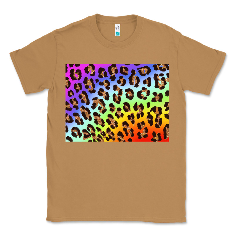 Leopard Background Rainbow 3200x2400 Classic Tee by AdoDesignShop | Teevron