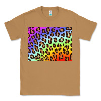 Toasted Coconut leopard background rainbow 3200x2400 Classic Tee - AdoDesignShop
