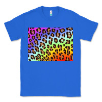 True Royal leopard background rainbow 3200x2400 Classic Tee - AdoDesignShop