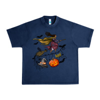 Navy Witch Urban Heavy Tee - NancyCooperArtShop