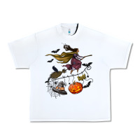 White Witch Urban Heavy Tee - NancyCooperArtShop