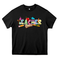 Black Easter Teacher Easter Day Heavy Core Tee - Neo Western