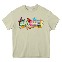 Mossy Easter Teacher Easter Day Heavy Core Tee - Neo Western