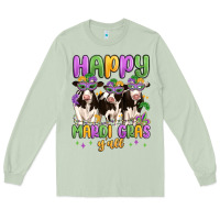 Matcha happy mardi gras y'all Long Sleeve Tee - MaliasSmallBusiness