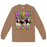 Toasted Coconut happy mardi gras y'all Long Sleeve Tee - MaliasSmallBusiness