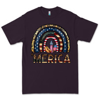 Plum merica rainbow Premium Tee - CowhideDigitalArt