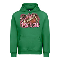 Emerald Tackle cancer Football Urban Hoodie - FaDigitalArtStudio