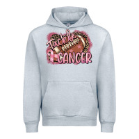 Heather Grey Tackle cancer Football Urban Hoodie - FaDigitalArtStudio