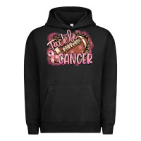 Pigment Black Tackle cancer Football Urban Hoodie - FaDigitalArtStudio