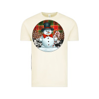 Vintage Arctic western snowman christmas ornament Vintage Tee - Jasminsmagicworld