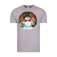 Vintage Zinc western snowman christmas ornament Vintage Tee - Jasminsmagicworld