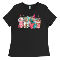 Black rock hand coffee cups Ladies Tee - Zillion Design Studio