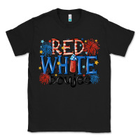 Black red white boujee Classic Tee - MaliasSmallBusiness
