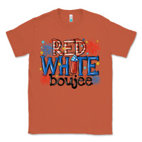 Copper red white boujee Classic Tee - MaliasSmallBusiness