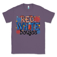 Lavender red white boujee Classic Tee - MaliasSmallBusiness