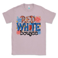 Lilac red white boujee Classic Tee - MaliasSmallBusiness