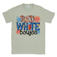 Matcha red white boujee Classic Tee - MaliasSmallBusiness