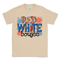Mushroom red white boujee Classic Tee - MaliasSmallBusiness