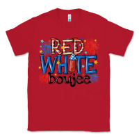Red red white boujee Classic Tee - MaliasSmallBusiness