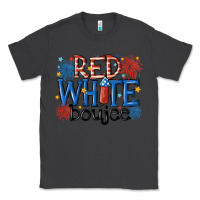 Smoke red white boujee Classic Tee - MaliasSmallBusiness
