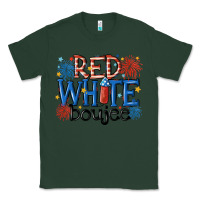 Sports Green red white boujee Classic Tee - MaliasSmallBusiness