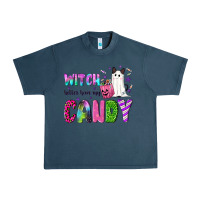 Midnight Navy Witch better have my candy Urban Heavy Tee - NancyCooperArtShop