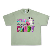 Oil Green Witch better have my candy Urban Heavy Tee - NancyCooperArtShop
