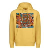 Antique Gold all i need is a little bit of coffee and o whole lot of jesus Premium Hoodie - JahusDesignShop