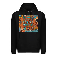 Black all i need is a little bit of coffee and o whole lot of jesus Premium Hoodie - JahusDesignShop