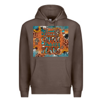 Coffee all i need is a little bit of coffee and o whole lot of jesus Premium Hoodie - JahusDesignShop