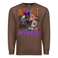 Chestnut Black cat apothecary Premium Sweatshirt - NancyCooperArtShop