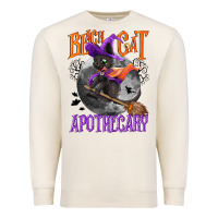 Sandshell Black cat apothecary Premium Sweatshirt - NancyCooperArtShop