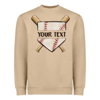 Preview Custom Baseball Heavyweight Sweatshirt | Teevron